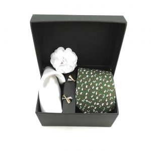 Accessoirebox Krawatte grün “Singapore Style”